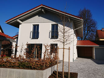 Neubau eines Einfamilienhauses, Penzberg 2018